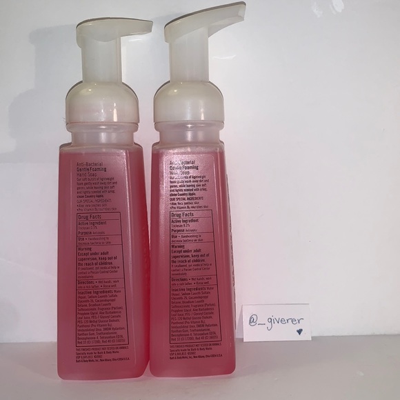 2x Country Apple 🍎 Gentle Foaming Anti-Bacterial Hand Soap - Picture 3 of 8